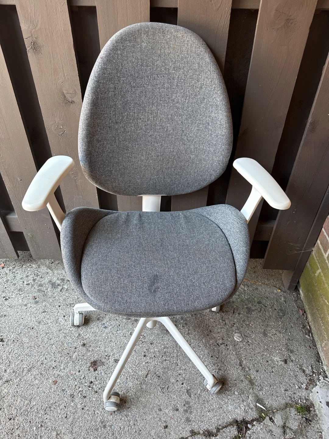 Grey Fabric Office Chair - photo 5