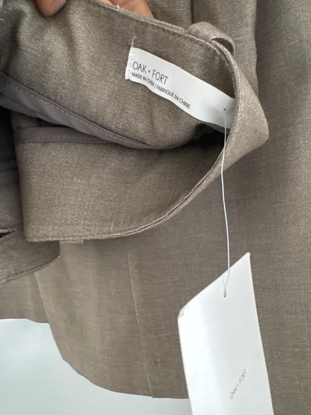 OAK + FORT Brown Trousers - photo 4