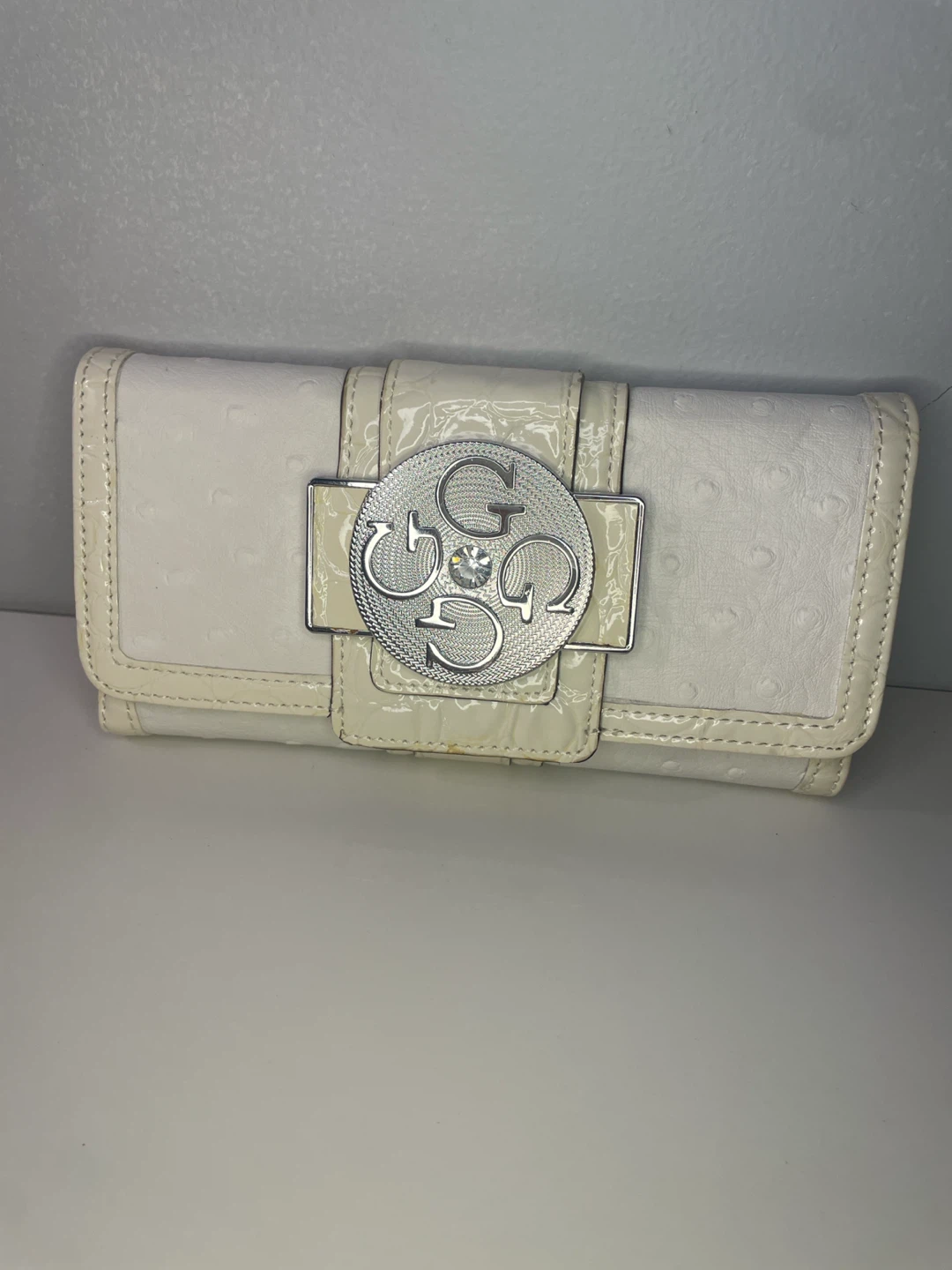 White GUESS Wallet