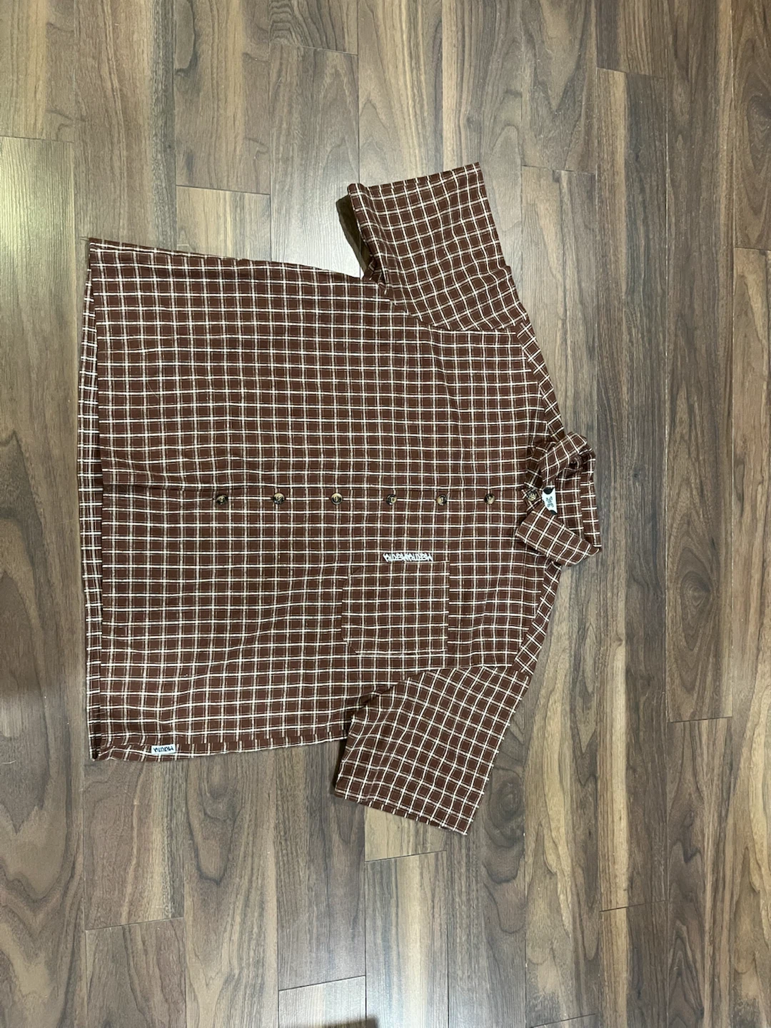 MertraMertra Plaid Button-Up Shirt