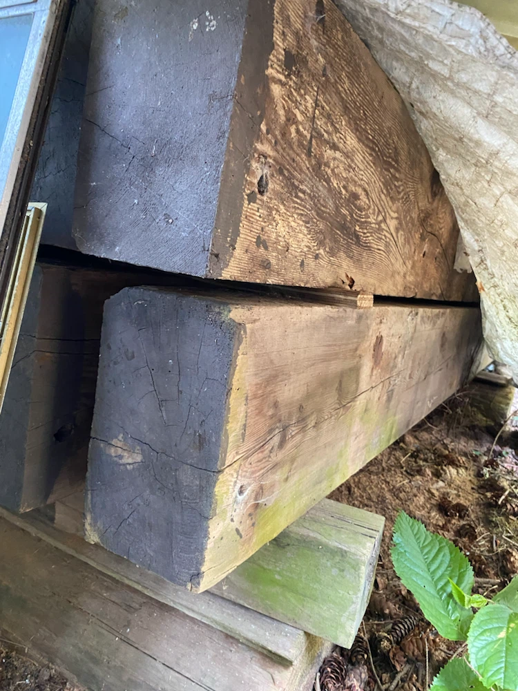 Antique Wood Beams for Sale - photo 2