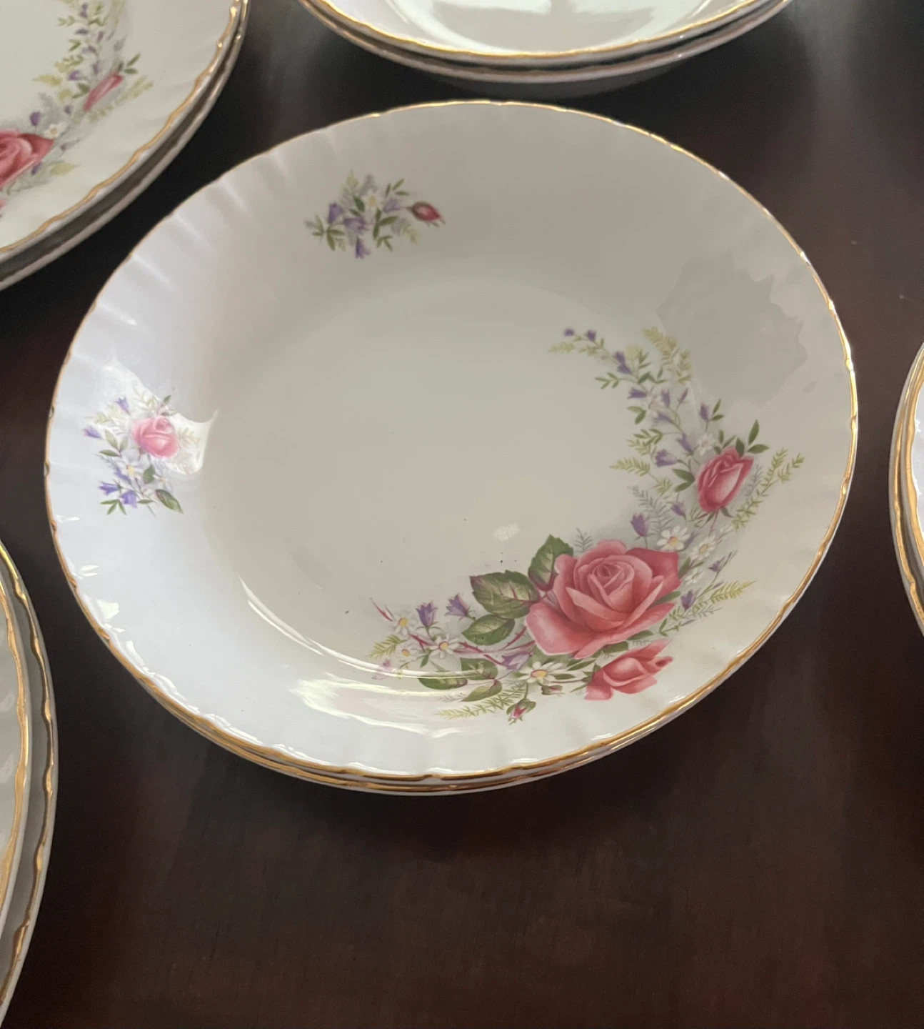 Ridgway White Mist Regal Rose Dinnerware Set - photo 4