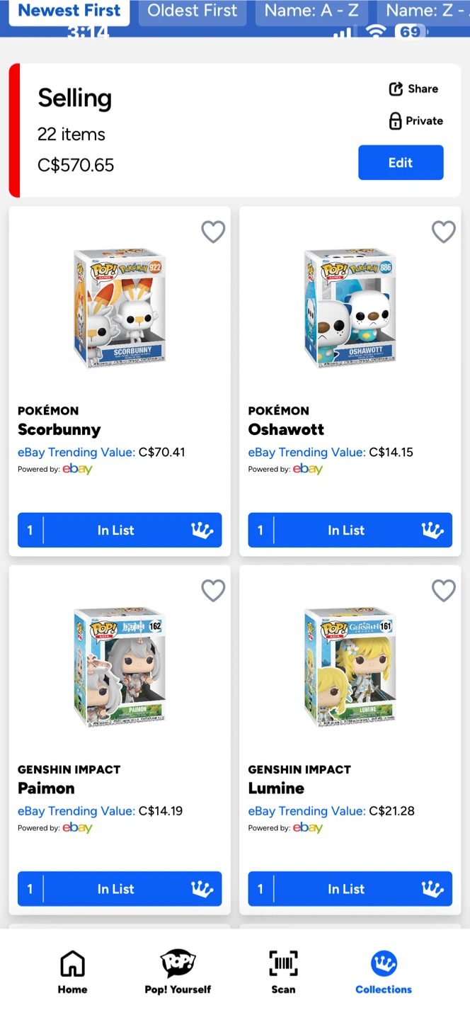 Funko pops