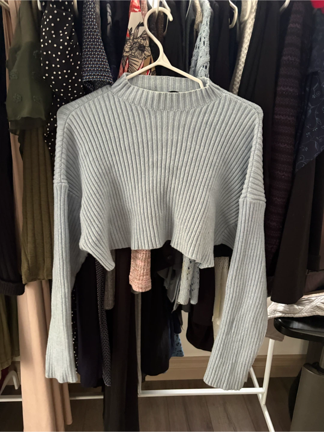 Cropped Zara sweater