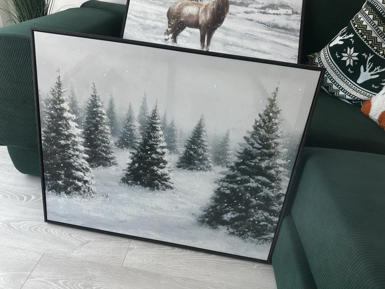 Framed Winter Wall Art - Set of 2 - photo 2