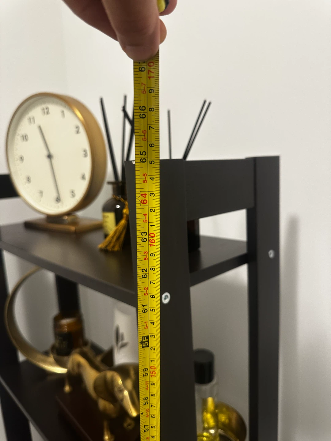 Black 3-Tier Shelf Unit