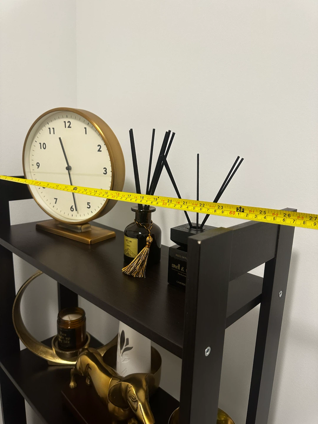 Black 3-Tier Shelf Unit - photo 2