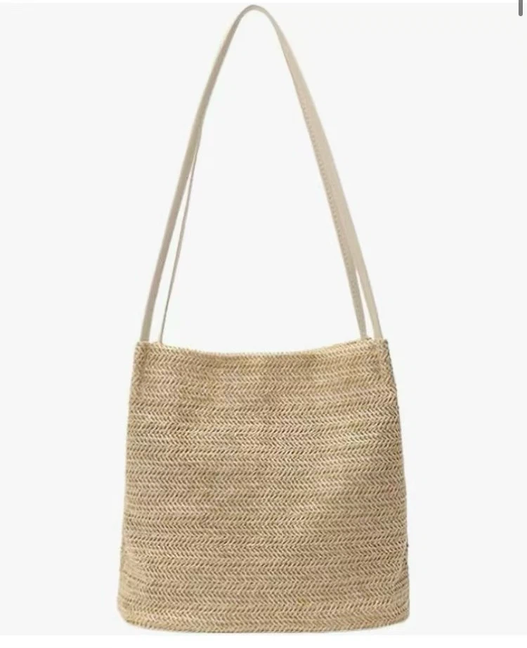 Straw Tote Bag