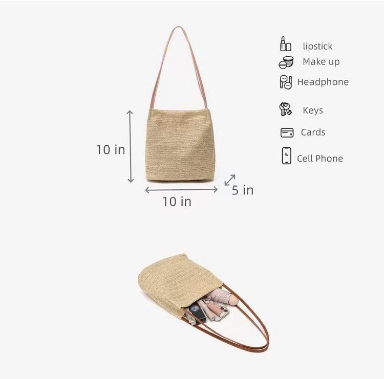 Straw Tote Bag - photo 4