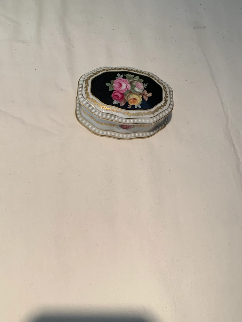 Rosenthal Bavaria Porcelain Trinket Box - Floral Design