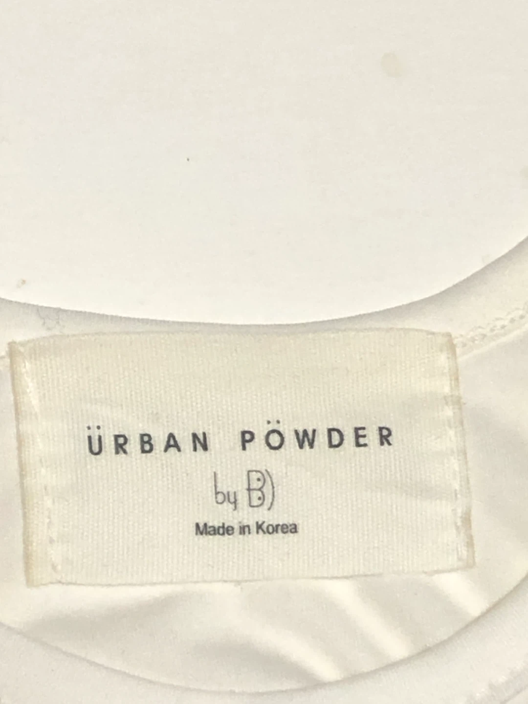 Preowned Urban Powder Made In Korea Tiger White Crop Top Women’s - photo 2