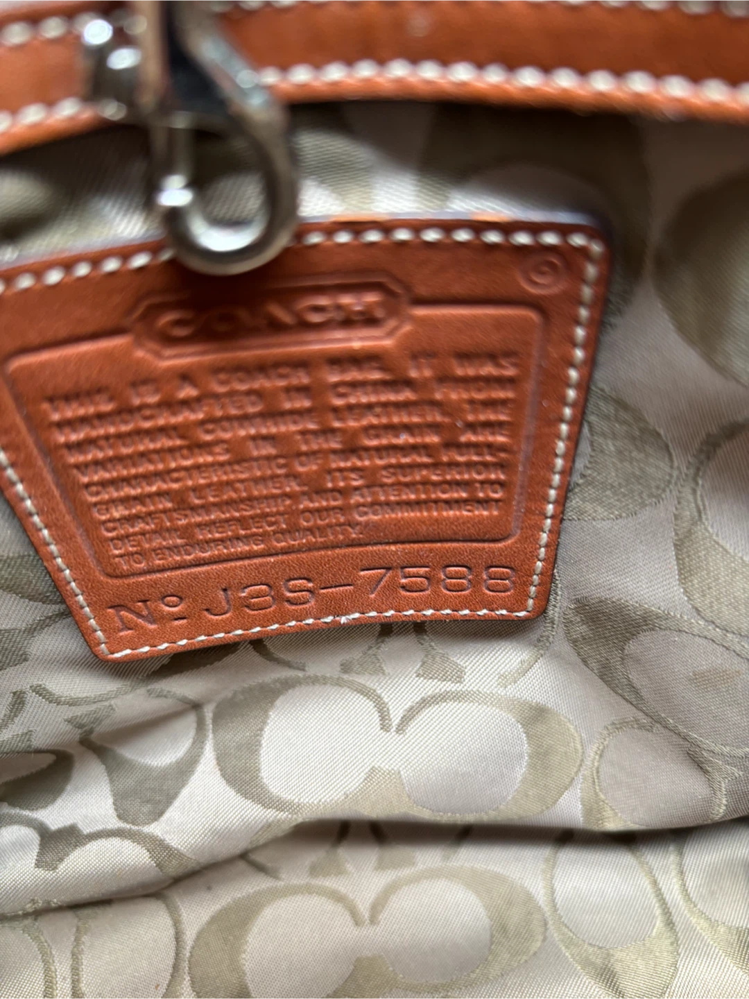 Coach Leather Handbag - photo 4