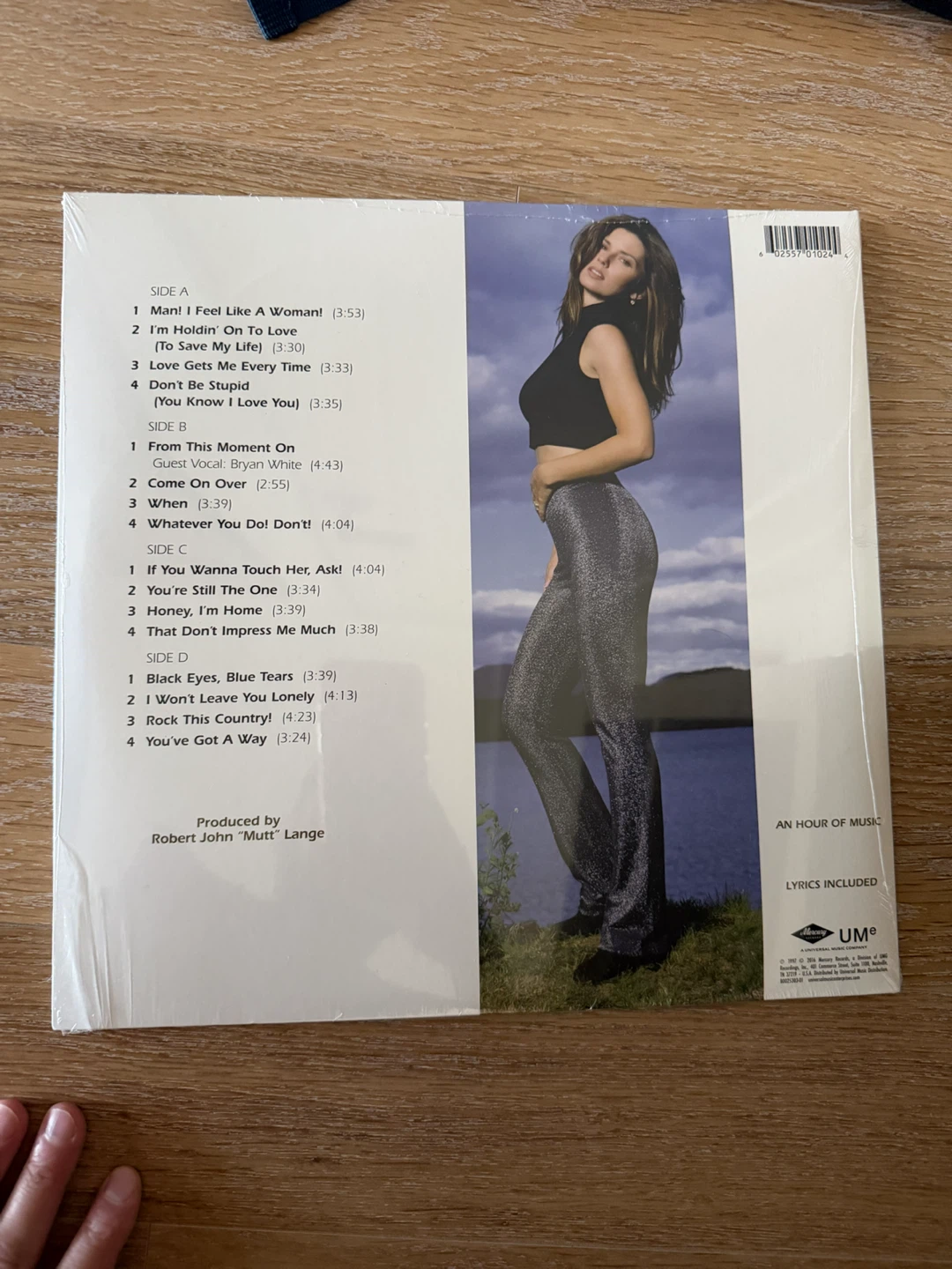 Shania Twain Come On Over Vinyl Record - photo 2