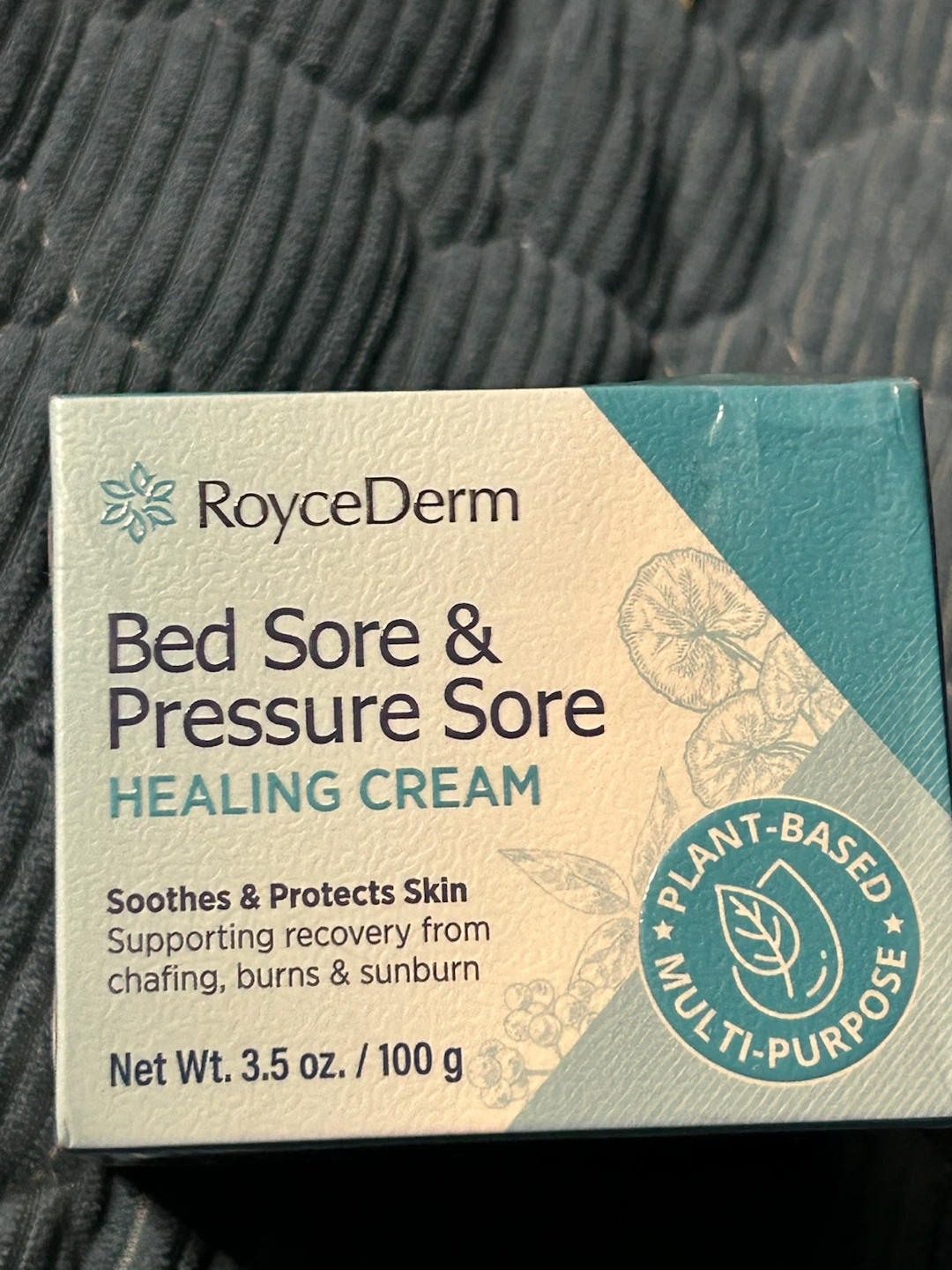 New-RoyceDerm Bed Sore & Pressure Sore Healing Cream - 3.5 oz