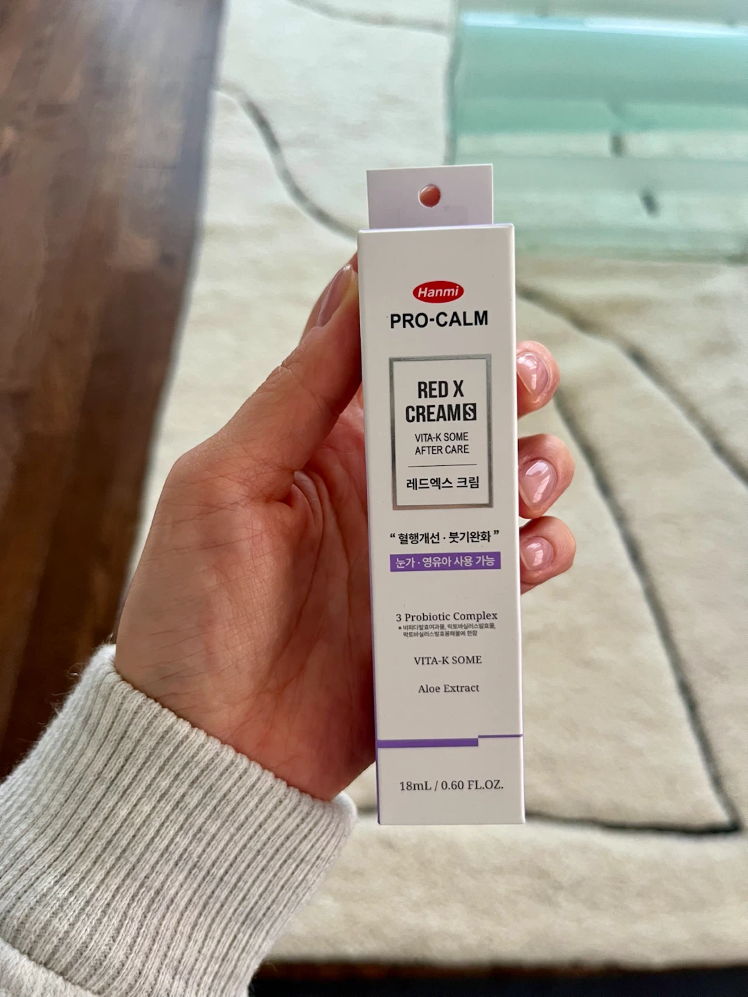 Hanmi Pharmaceutical Pro-Calm Red X Cream (Vitamin K Cream)