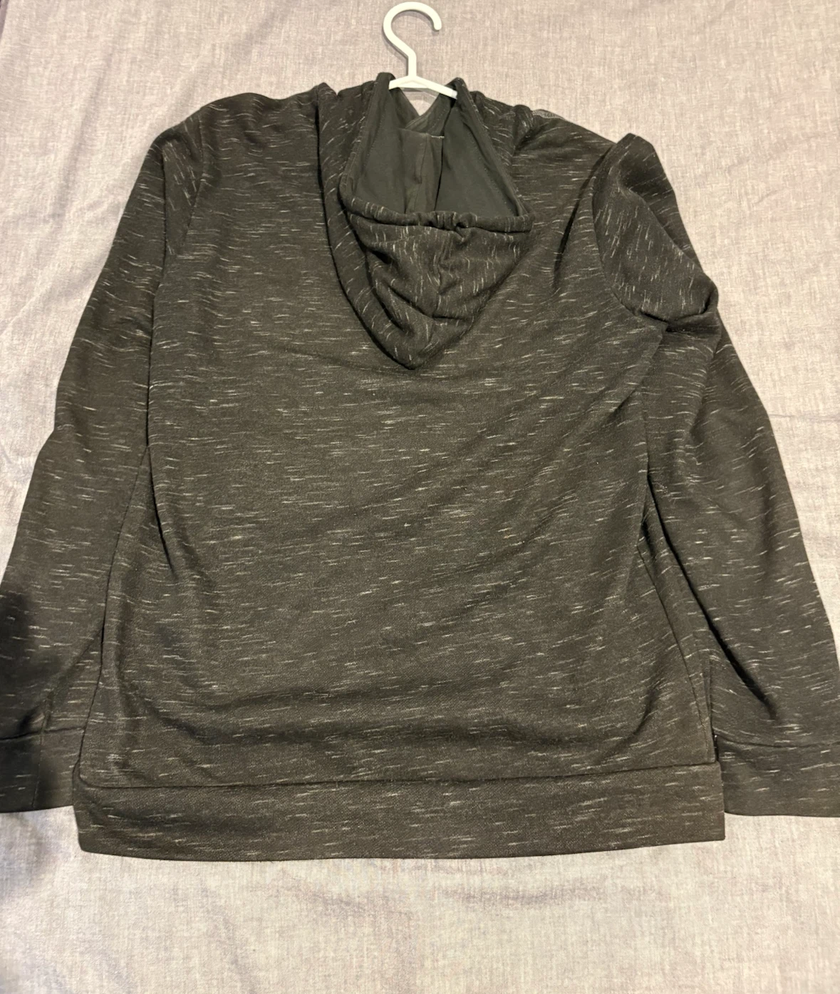 Adidas Black Heathered Hoodie - photo 2