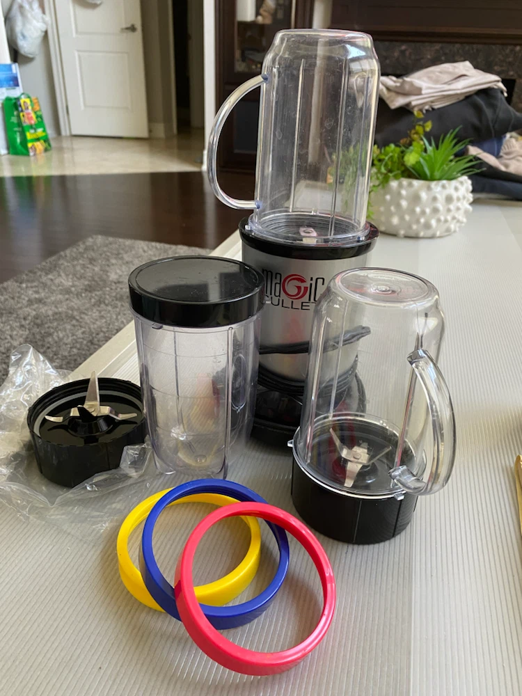 Magic Bullet Blender with 3 Cups and 3 Blades