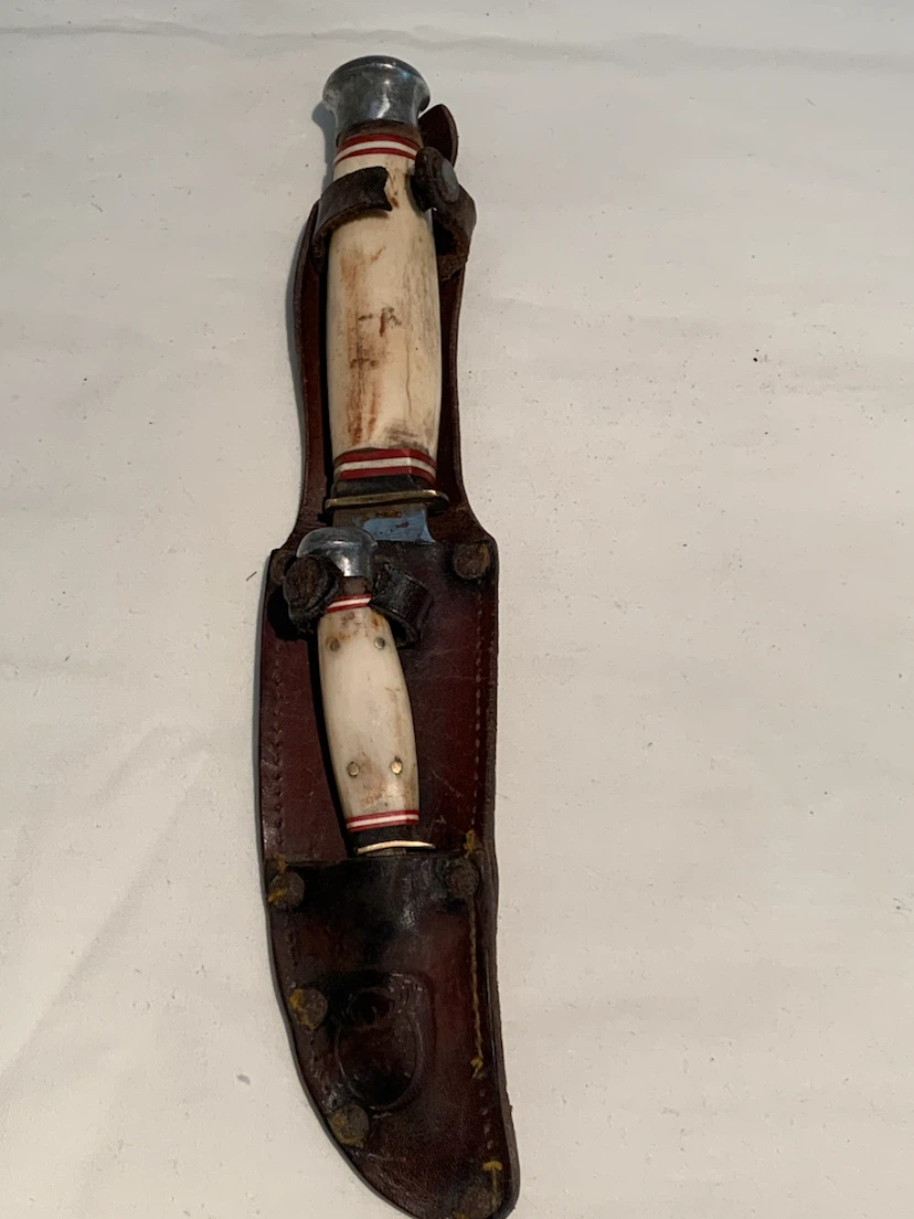 Vintage Hunting Knives with Sheath