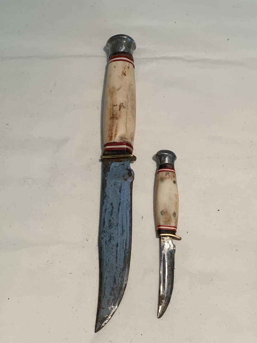 Vintage Hunting Knives with Sheath - photo 2