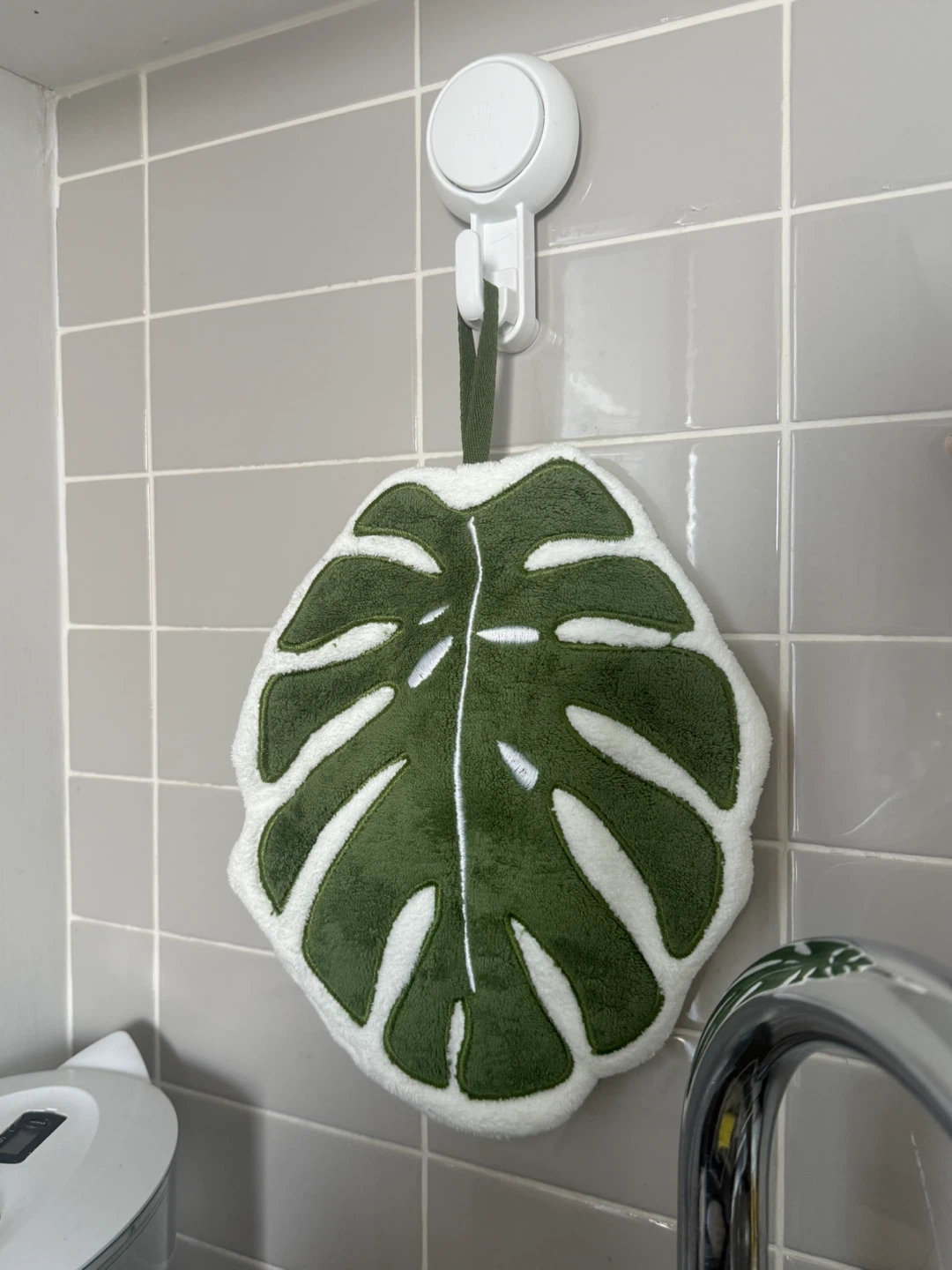 Monstera Leaf Hanging Kitchen Towel