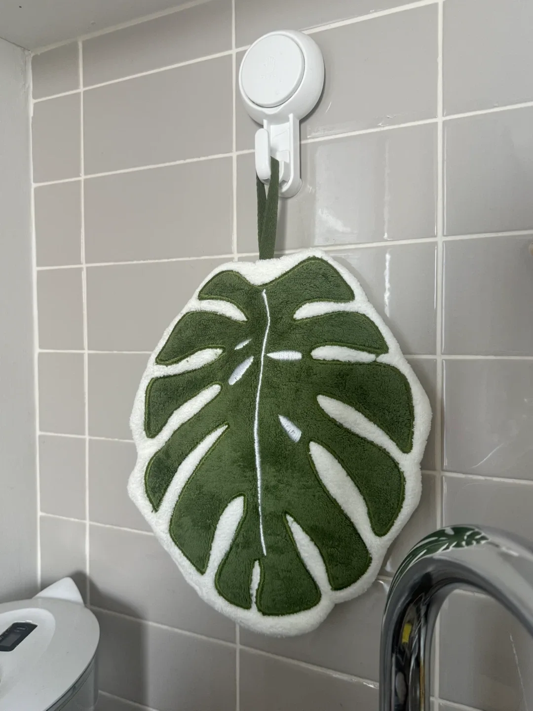 Monstera Leaf Hanging Kitchen Towel