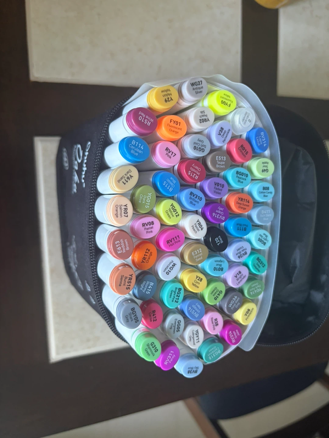 New Ohuhu 60 Colours Dual Tips Alcohol Markers (Fine & Chisel) - photo 5