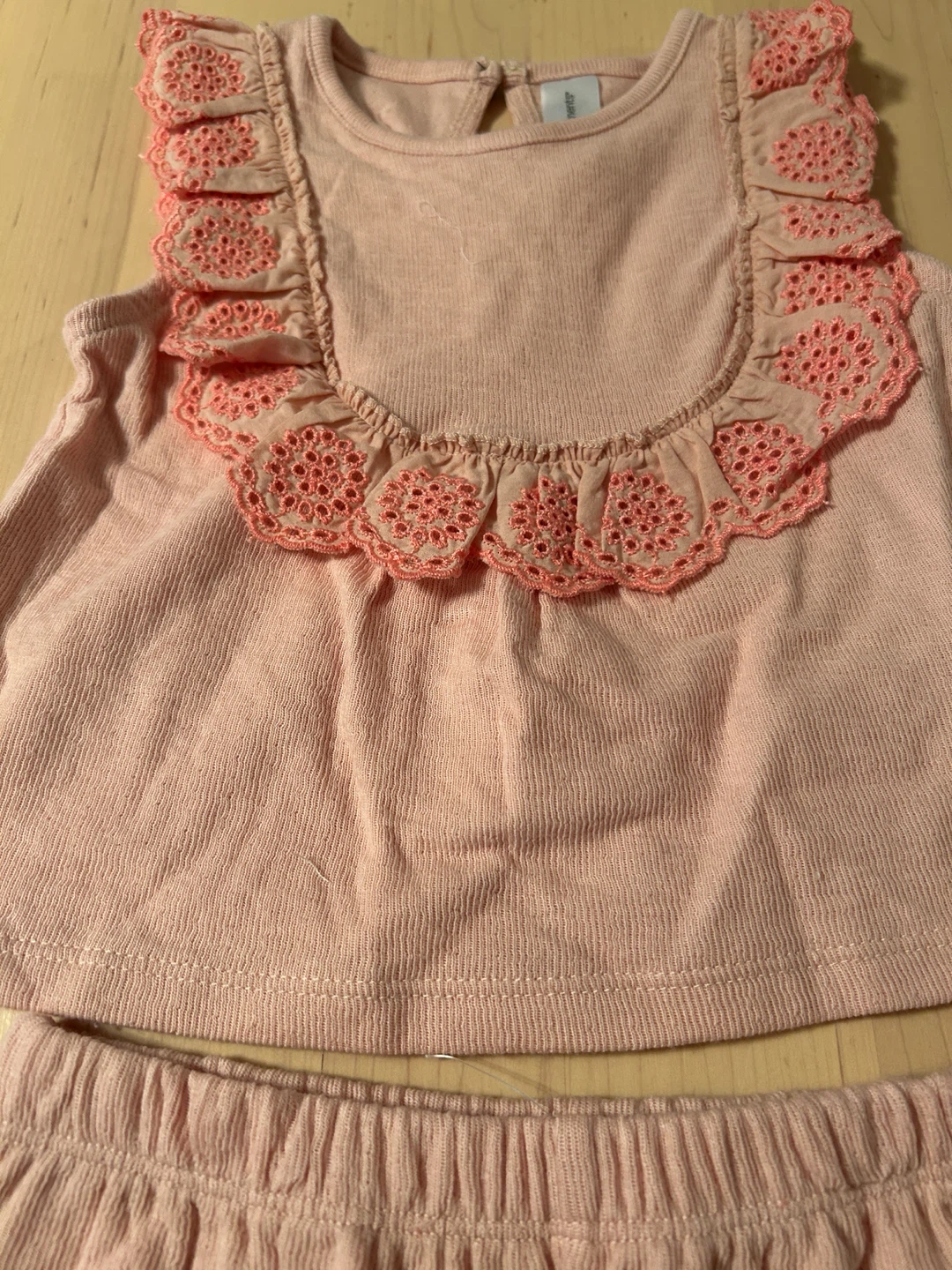 Modern Moments Pink Ruffle Shorts Set - photo 2