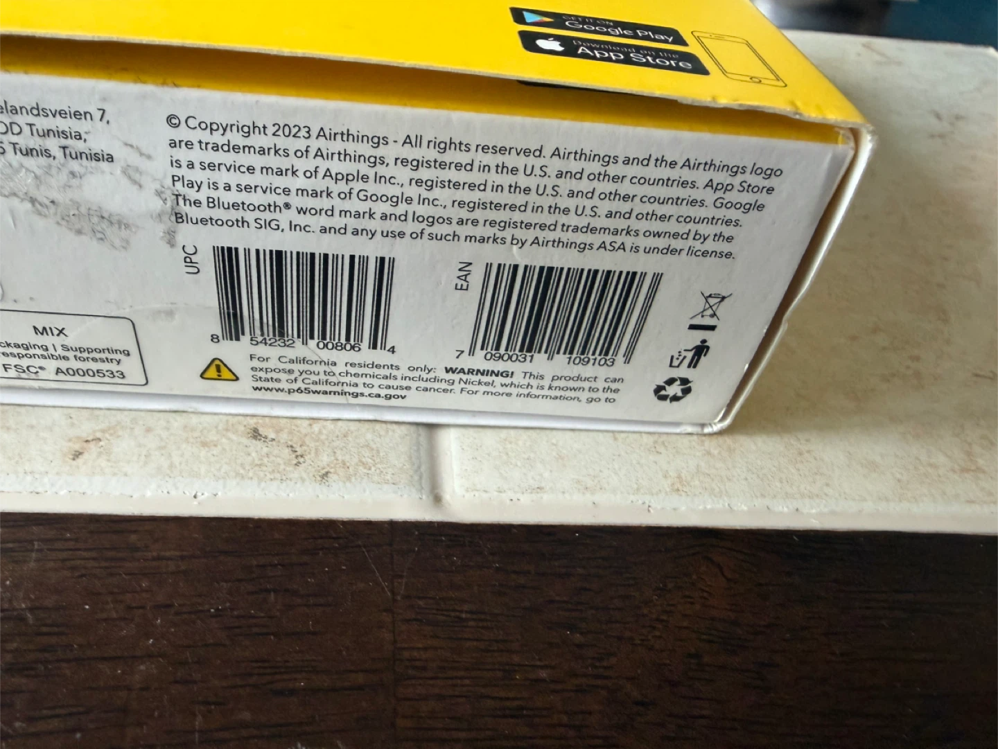 New Airthings Wave Radon - Smart Radon Detector - photo 2