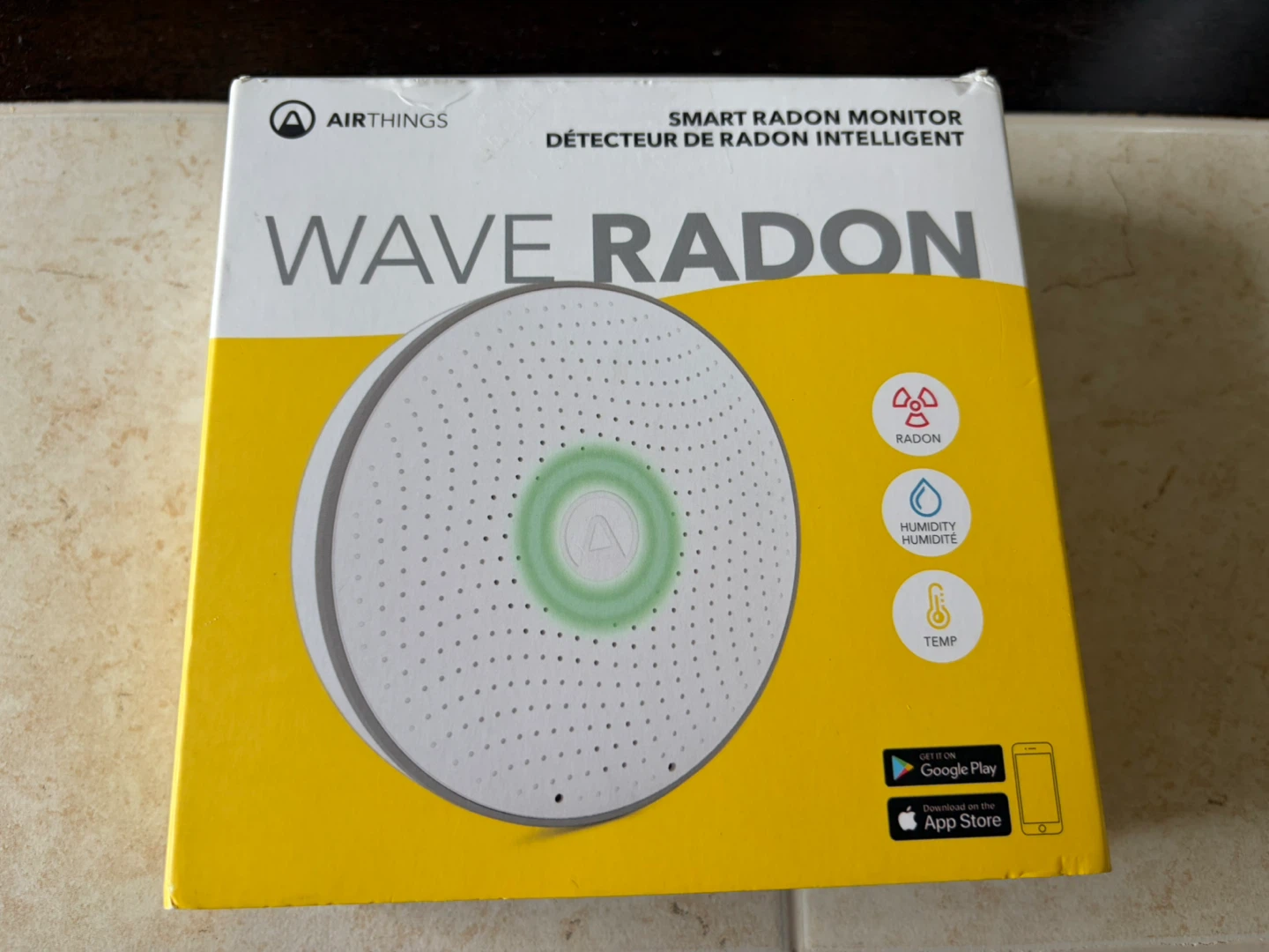 New Airthings Wave Radon - Smart Radon Detector