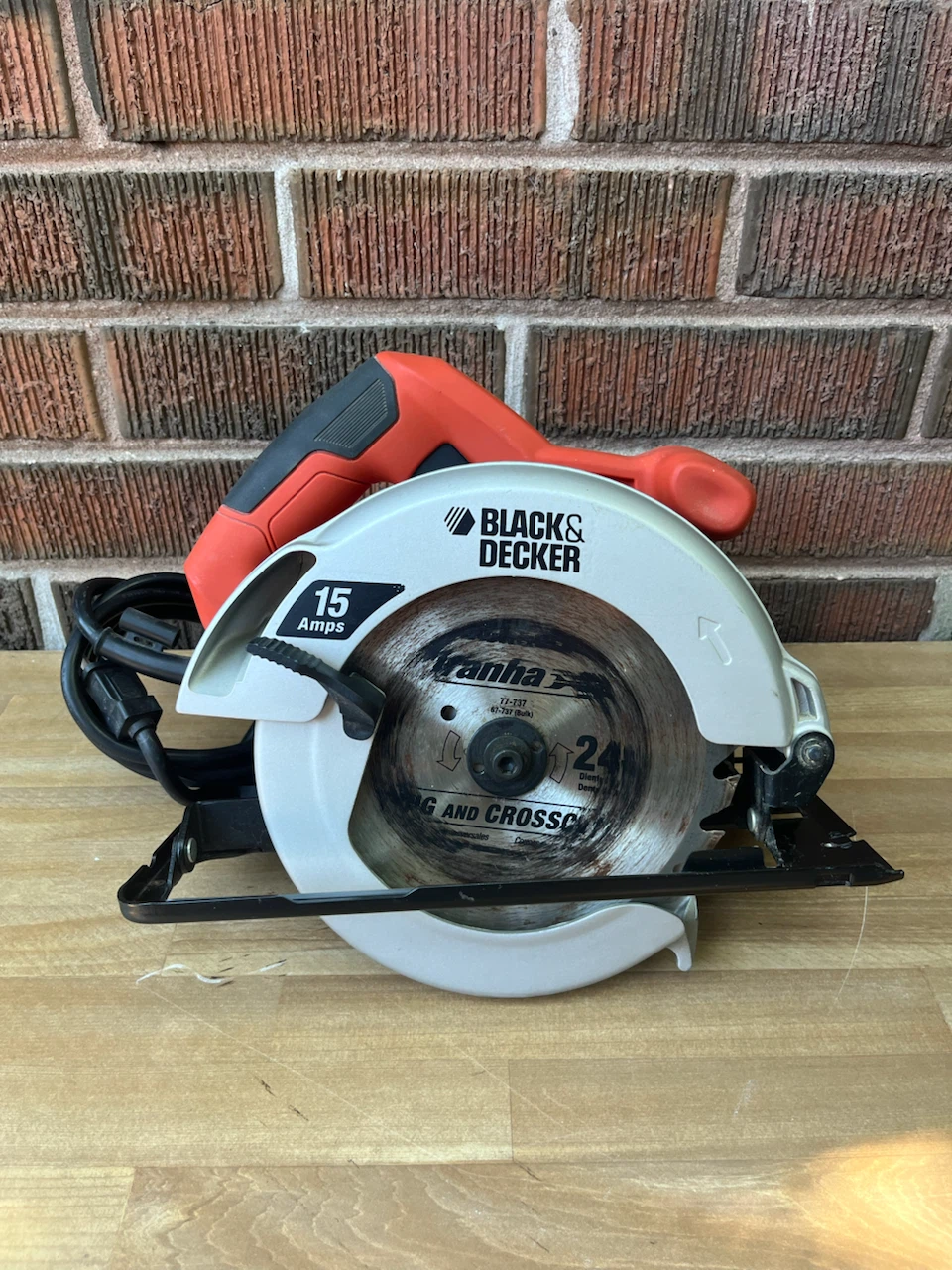 BLACK+DECKER 15 Amp 7-1/4” Circular Saw