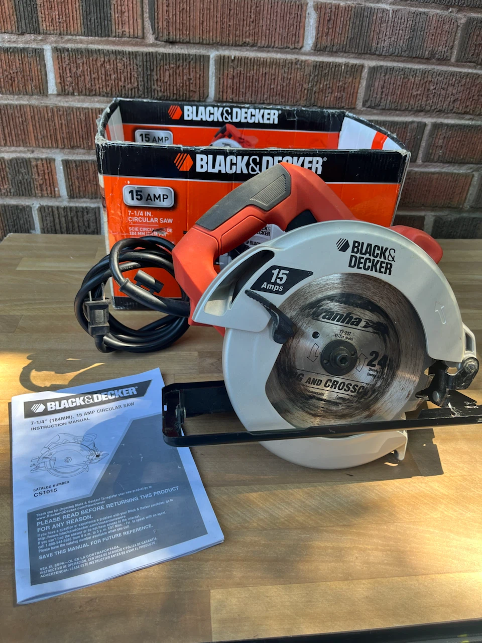 BLACK+DECKER 15 Amp 7-1/4” Circular Saw - photo 2