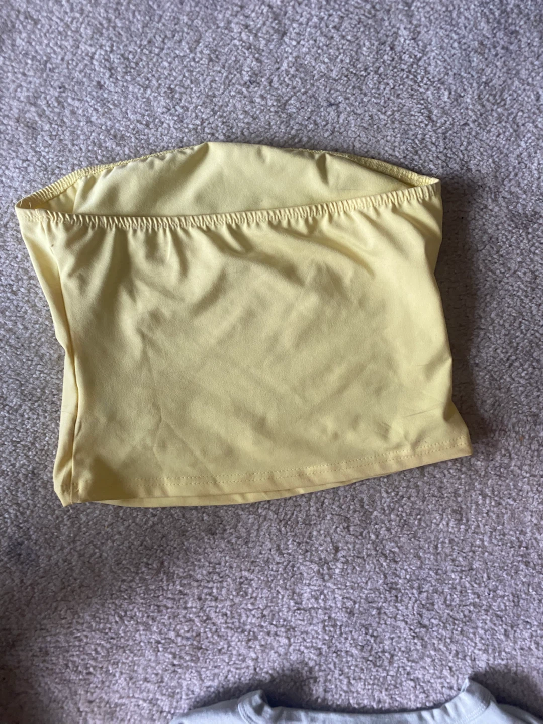 Yellow tube top - photo 2