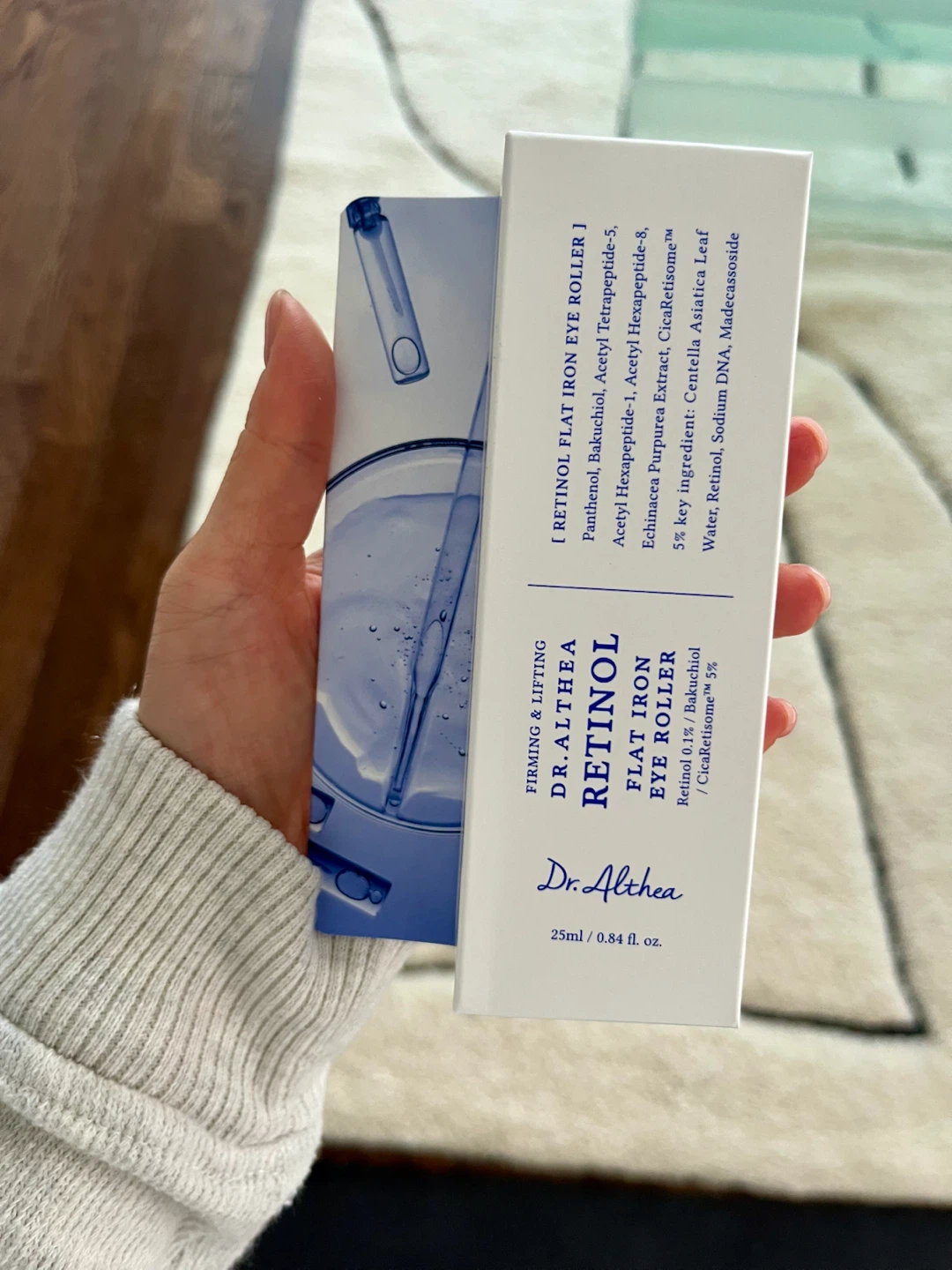 Dr.Althea Retinol Flat Iron Eye Roller, 0.84 fl oz (25 ml)