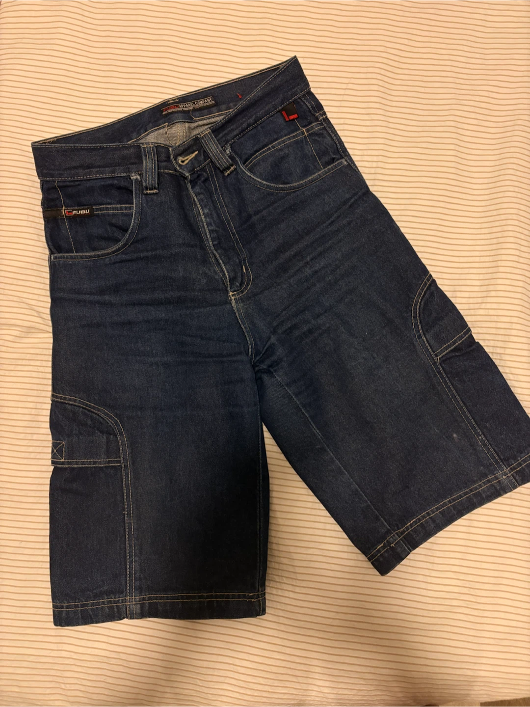 Vintage FUBU Denim Jorts (shorts)