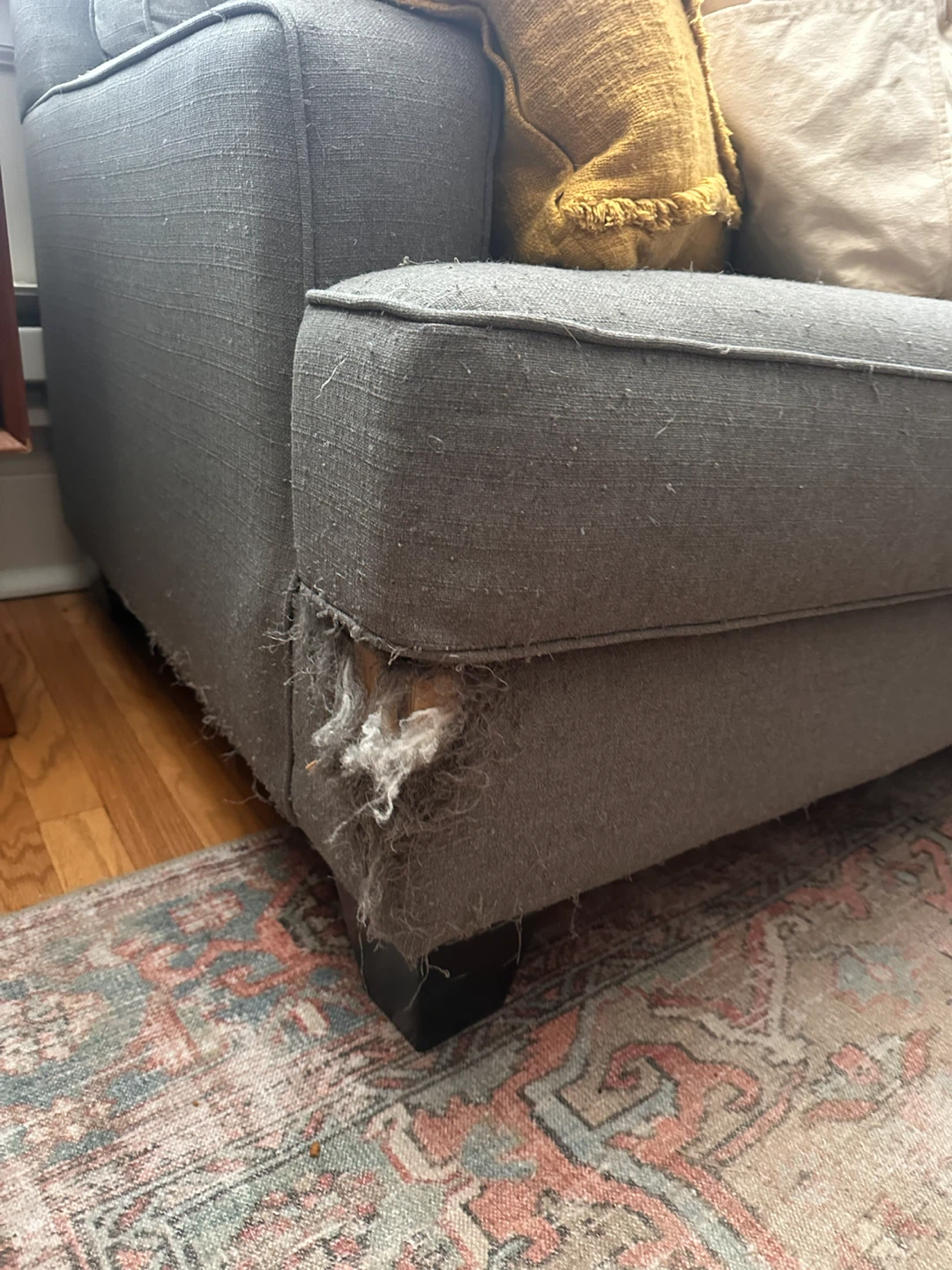 Gray Sectional Sofa - photo 3