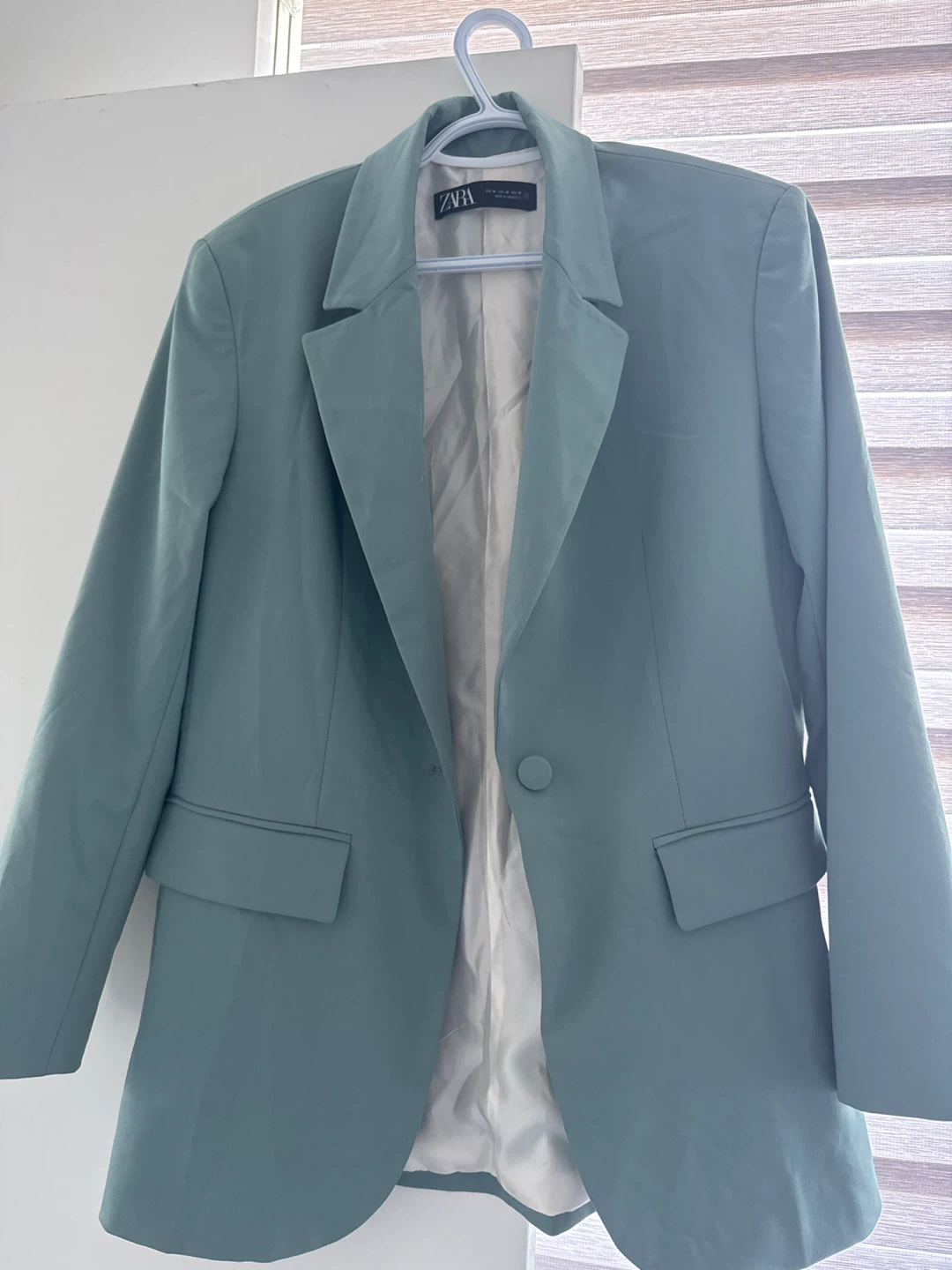 Zara Light Blue Blazer - Medium