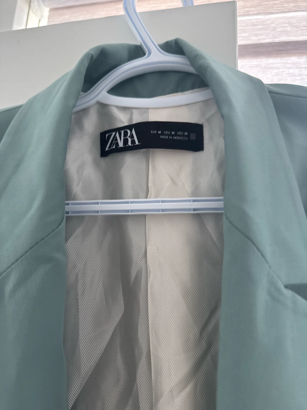 Zara Light Blue Blazer - Medium - photo 2