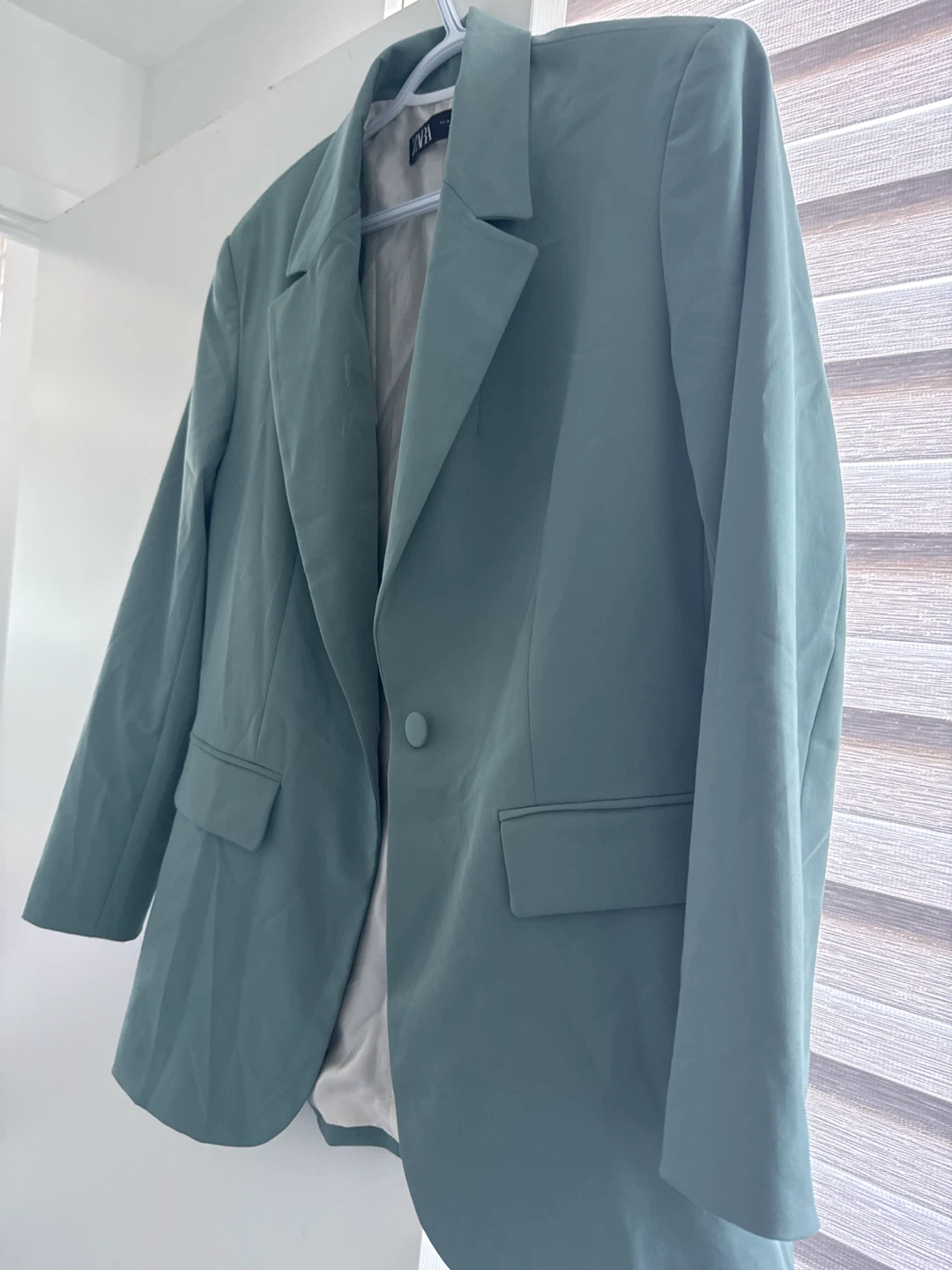 Zara Light Blue Blazer - Medium - photo 3