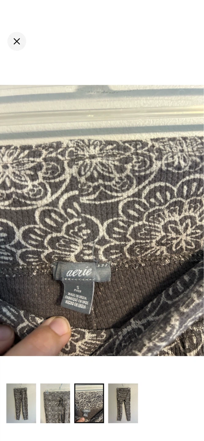 Aerie Patterned Joggers Size S - photo 3