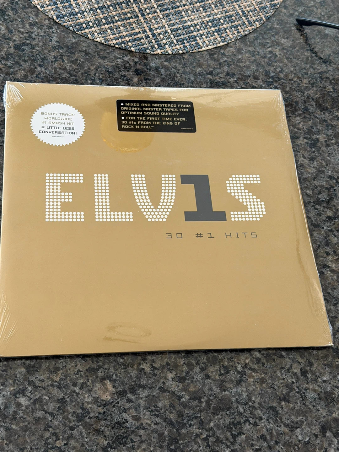 Elvis Presley Number Ones Vinyl Record