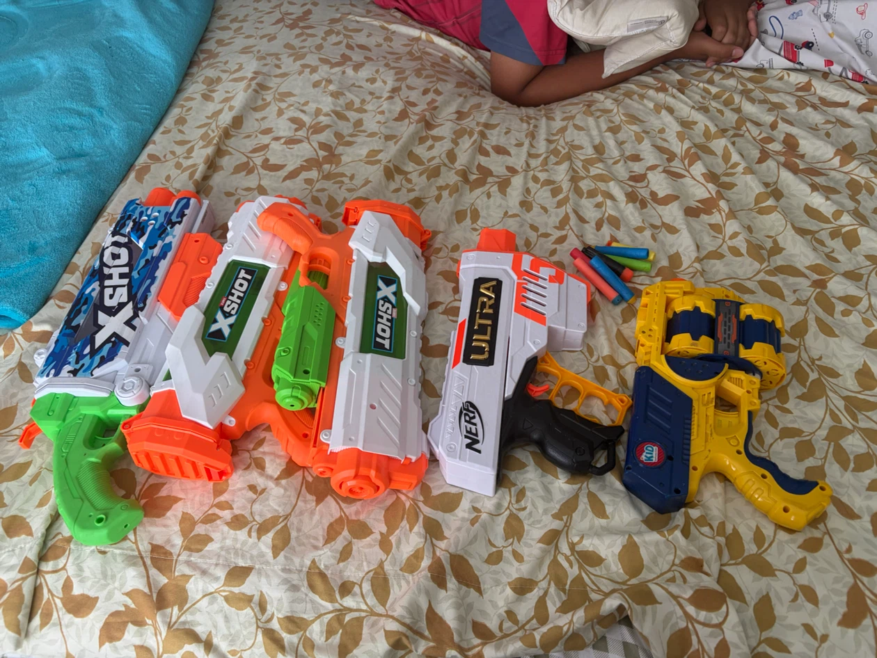 X-Shot and Nerf Blaster Bundle and Wayer guns