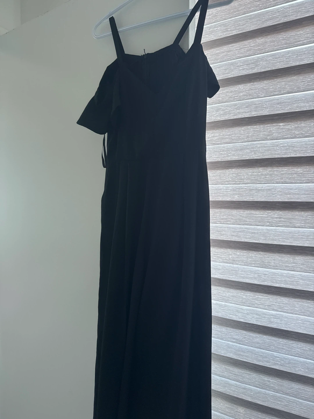 Black Off-the-Shoulder Jumpsuit