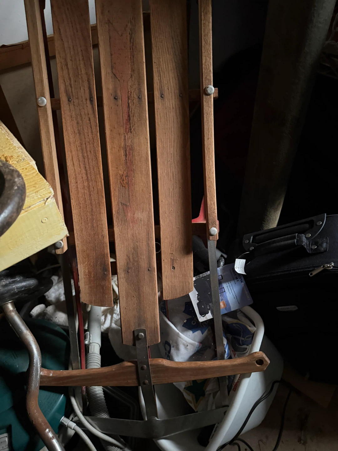 Vintage Wooden Sled