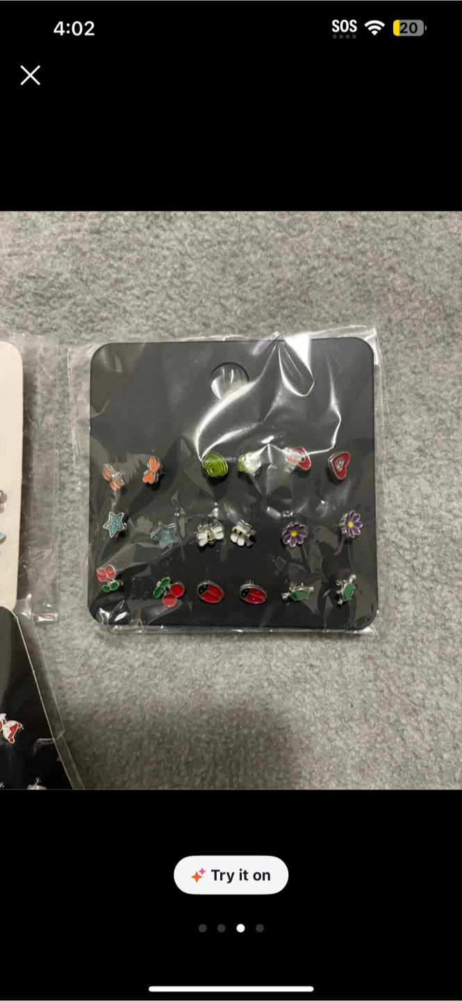 Set of 3 Stud Earring Packs - photo 3
