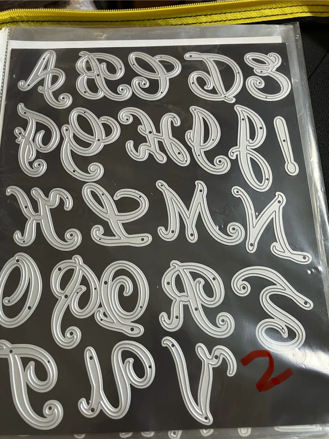 Alphabet Die Cuts for Crafts - photo 2