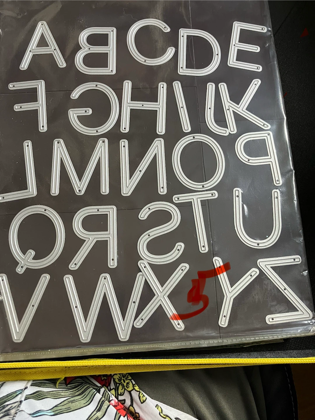 Alphabet Die Cuts for Crafts - photo 5