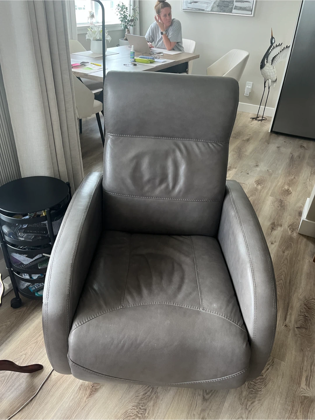 Leather Recliner - photo 4