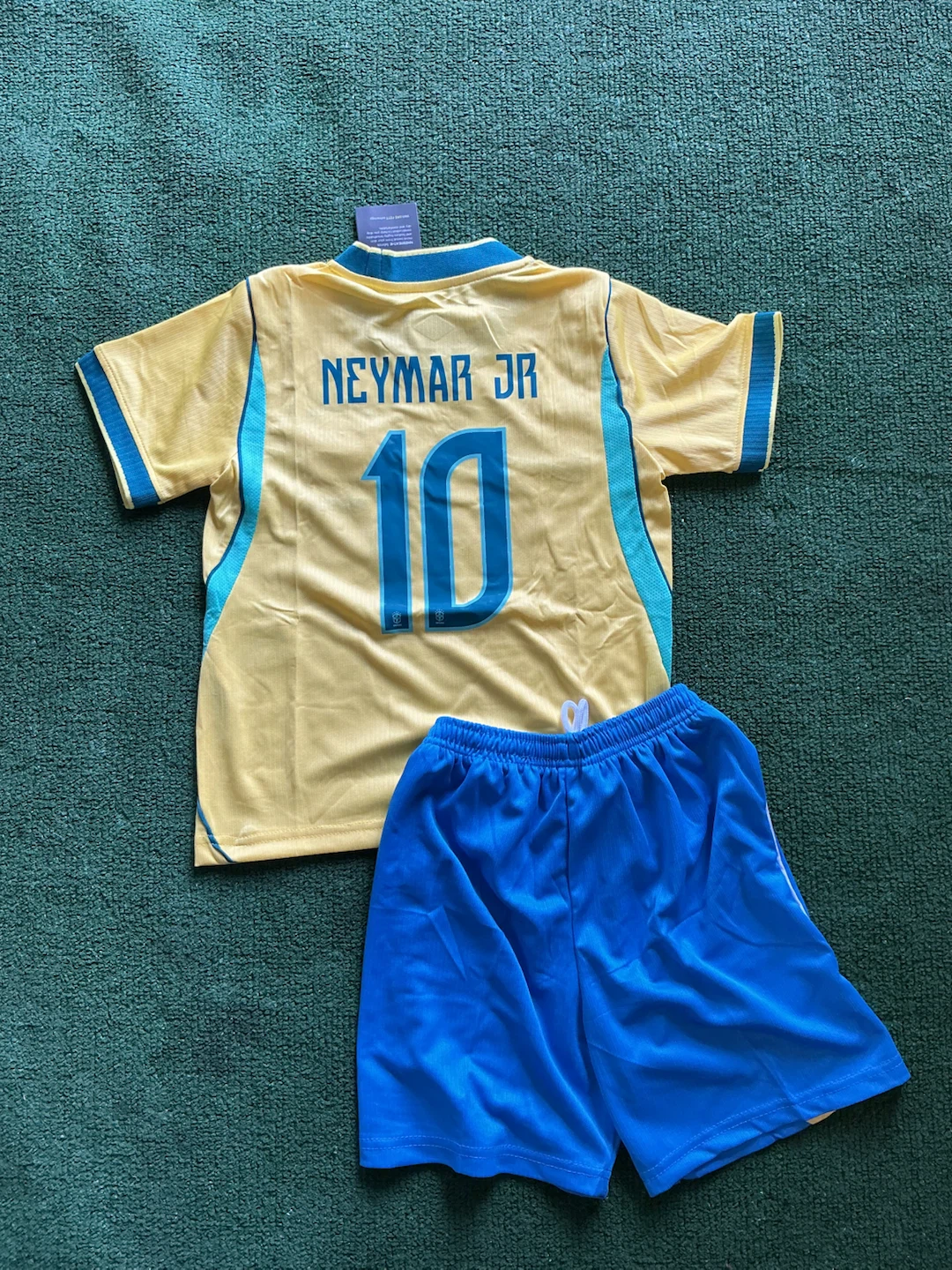 Brazil Neymar Jr Soccer Jersey & Shorts Set - photo 2