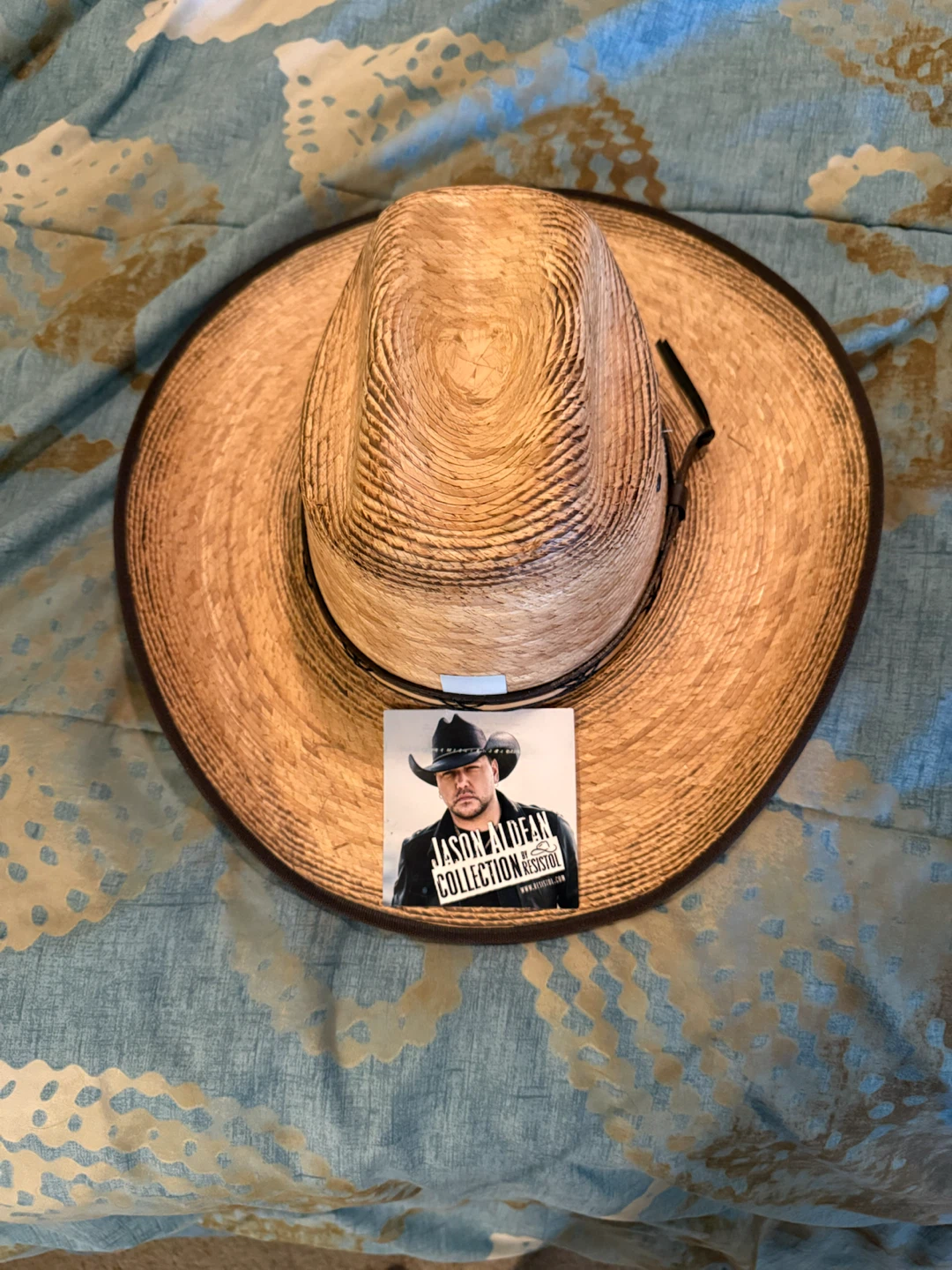 Jason Aldean Collection Straw Cowboy Hat