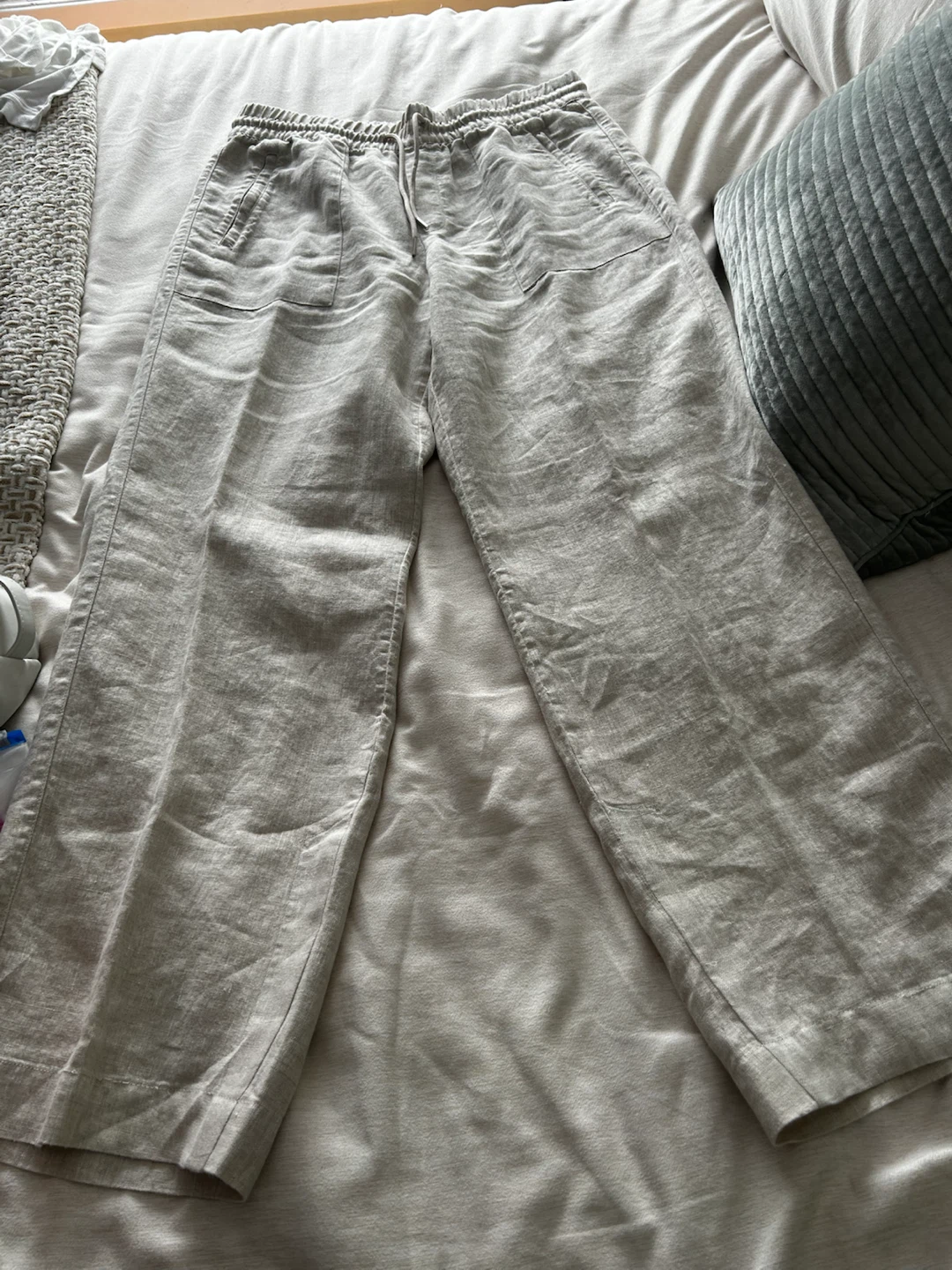 Athleta Linen Pants - Size M NWT - photo 3